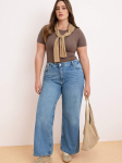 TRENDYOL PLUS SIZE - Sirged naiste teksad