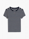 TOMMY JEANS - Naiste l&uuml;hikeste varrukatega T-s&auml;rk, TJW SLIM ESSENTIAL RIB SS EXT