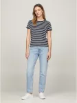 TOMMY JEANS - Naiste l&uuml;hikeste varrukatega T-s&auml;rk, TJW SLIM ESSENTIAL RIB SS EXT