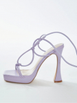 GLAMOROUS - Naiste k&otilde;rge kontsaga sandaalid, GLAMOROUS KNOT FRONT