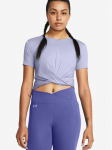 UNDER ARMOUR - Naiste l&uuml;hikeste varrukatega T-s&auml;rk, MOTION CROSSOVER CROP SS WOMEN