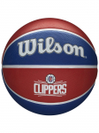 WILSON - Unisex korvpall, Wilson NBA Team Los Angeles Clippers Ball WTB1300XBLAC