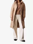 CALVIN KLEIN - Naiste talvejope, LW PADDED SMOCKING MIDI COAT, LW PADDED SMOCKING MIDI COAT