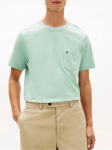 TOMMY HILFIGER - Meeste l&uuml;hikeste varrukatega T-s&auml;rk, ESSENTIAL SOLID POCKET TEE