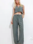 TREND ALACATI STYLE - Naiste Crop Top ja p&uuml;ksid