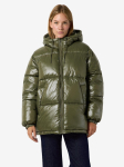 NOISY MAY - Talvine naiste jope, NMALLIE SHINY HOOD LONG JACKET