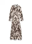 VERO MODA - Pikk naiste kleit, VMJOSS MAYA LS ANKLE DRESS WVN