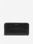 CALVIN KLEIN - Naiste rahakott, EMBOSSED AOP LONG ZIP AROUND