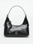 CALVIN KLEIN - Naiste k&auml;ekott, EMBLEM LEATHER MINI SHOULDER BAG