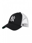 47 BRAND - Unisex-m&uuml;ts, suurus 47, Brand MLB New York Yankees Branson Cap, B-BRANS17CTP-BK