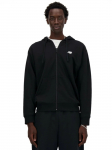 NEW BALANCE - Meeste t&otilde;mblukk-kampsun, SPORT ESSENTIALS LOGO FRENCH TERRY FULL ZIP MJ41501BK