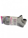 SKECHERS - Naiste sokid, Skechers 3pk Work Lowcut Womens Socks S119052-GRBK