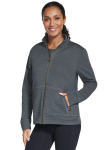 SKECHERS - Naiste t&otilde;mblukk-kampsun, GO WALK EVERYWHERE FULL ZIP HOODLESS W3JA261-GNBK