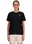 NEW BALANCE - L&uuml;hikeste varrukatega naiste T-s&auml;rk, KOSZULKA SPORT ESSENTIALS T-SHIRT BK WT41222BK