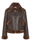 NOISY MAY - Naiste jope, NMELLA SHEARLING JACKET DD