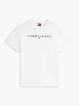 TOMMY JEANS - Meeste l&uuml;hikeste varrukatega T-s&auml;rk,TJM REG LINER LOGO TEE EXT