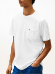TOMMY HILFIGER - Meeste l&uuml;hikeste varrukatega T-s&auml;rk, ESSENTIAL SOLID POCKET TEE