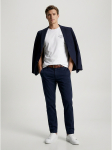 TOMMY HILFIGER - Meeste l&uuml;hikeste varrukatega s&auml;rk, SCRIPT STACK REGULAR TEE