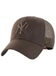 47 BRAND - M&uuml;ts nokaga, MLB NEW YORK YANKEES BRANSON CAP B-BRANS17CTP-BW