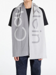 CALVIN KLEIN - Villast ja ka&scaron;miirist sall, BOLD LOGO 2-TONE WOOL HW SCARF