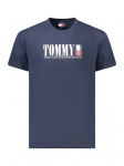 TOMMY HILFIGER - Meeste l&uuml;hikeste varrukatega s&auml;rk