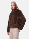 PIECES - Naiste jope, PCJILLA SHORT FLUFFY JACKET BC