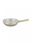 SWISS HAUS - Pressitud alumiiniumist wok klaasist kaanega, 30&times;8 cm