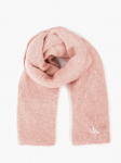 CALVIN KLEIN - Naiste sall villaga, THICK EMBROIDERY SCARF