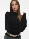 VERO MODA - Naiste kampsun, VMNEWLIMONE LS HIGHNECK PULLOVER BOO