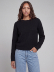 JJ REBEL - Naiste kampsun, JREBWREBECCA KNIT CREW NECK