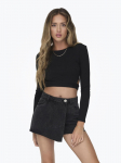 ONLY - Naiste crop top T-s&auml;rk, NIKITA