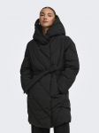 JDY - Talvine naiste jope, JDYVILLON LONG HOOD BELT PUFFER OTW HAB