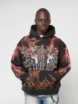 SMOKE RISE - Meeste kapuutsiga džemper, PARADISE FLEECE HOODIE