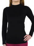 GYMHERO - Pikkade varrukatega naiste T-s&auml;rk, GymHero Longsleeve Seamless 766-BLACK