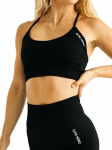 GYMHERO - Naiste spordirinnahoidjad, GymHero California Cute Bra BRA-BLACK