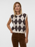 VERO MODA - Naiste kampsun, VMHALO SL O-NECK VEST BOO