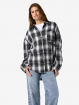 NOISY MAY - Pikkade varrukatega naiste s&auml;rk, NMZOE L/S CHECK SHIRT WVN NOOS