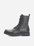 Tommy Hilfiger - Naiste demi-hooaja saapad, LEATHER LACE-UP ANKLE BOOTS, NAHA LACE-UP ANKLE BOOTS