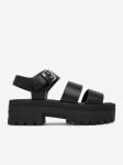 TOMMY JEANS - Naiste nahast sandaalid, TJW STRAPS LEATHER MAX SANDALID