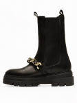TOMMY HILFIGER - Naiste demi-hooaja nahast saapad, MONOCHROMATIC CHELSEA BOOT CHAIN