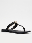 TOMMY HILFIGER - Naiste nahast sandaalid, Flat Sandal