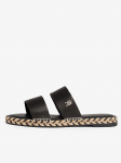TOMMY HILFIGER - Naiste nahast sandaalid, TH LEATHER FLAT ESP SANDALID