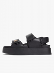 TOMMY HILFIGER - Naiste nahast sandaalid, LEATHER SPORTY PLATFORM SANDALID