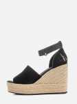 CALVIN KLEIN JEANS - Naiste nahast sandaalid, WEDGE