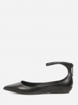 Calvin Klein - Naiste kingad, WRAPPED ANKLE STRAP BALLERINA