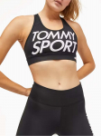 TOMMY SPORT - Naiste spordirinnahoidja, SPORTS BRA LOGO MID