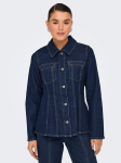 ONLY - Naiste teksajakk, ONLELLE L/S FITTED DNM JACKET GUA