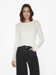 Vila - Naiste kampsun, VIABELLA RIB L/S KNIT TOP - NOOS