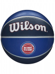 WILSON - Unisex korvpall, Wilson NBA Team Detroit Pistons Ball WTB1300XBDET
