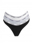 CALVIN KLEIN UNDERWEAR - Naiste alusp&uuml;ksid paelaga, 3 tk. THONG
